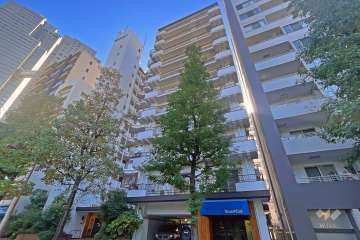 明石町アビタシオンの外観（西側から）