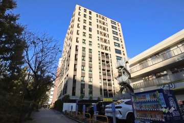 ブランズ明石町の外観(南西側から)