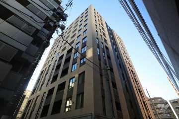 ブランズ明石町の外観(北東側から)