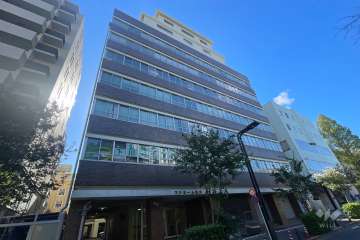 ファミール築地の外観（北側から）　　