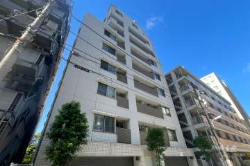 プレミスト明石町の外観（北東側から）