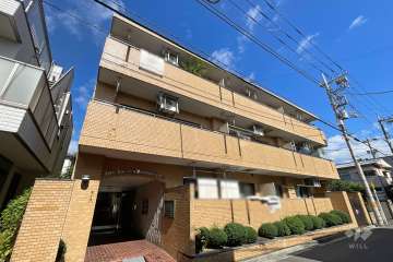 ライオンズマンション沼袋第2の外観（南西側から）