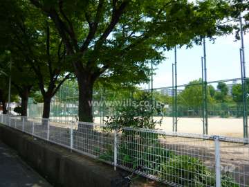 目の前にある『浜戎公園』