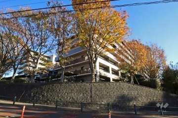 グランドメゾン江古田の杜の外観（北西側から）