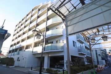 ダイナシティ中野沼袋の外観(南東側から)