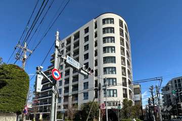 プラウド上鷺宮の外観（南西側から）