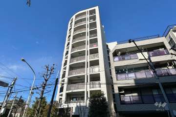 プラウド上鷺宮の外観（南東側から）