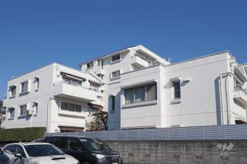 ハイツ上鷺宮の外観（南西側から）