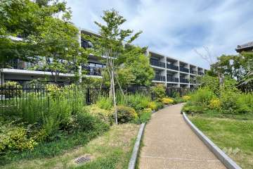 ザ・パークハウス上鷺宮の外観（南側から）