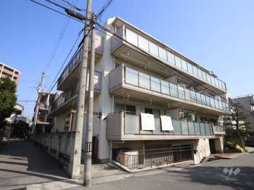 ベル香枦園　南棟の外観（南西側から）