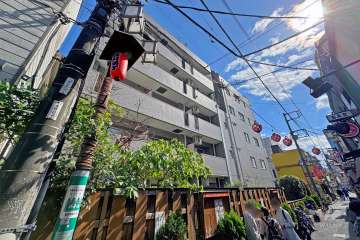 ライオンズシティ中野の外観（北西側から）