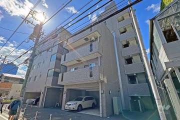 ライオンズシティ中野の外観（北東側から）