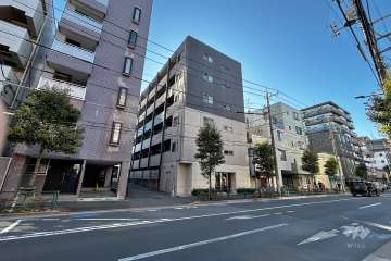 ヴォーガコルテ高円寺の外観（北東側から）