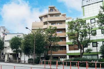 レクシオシティ高円寺の外観（北東側から）