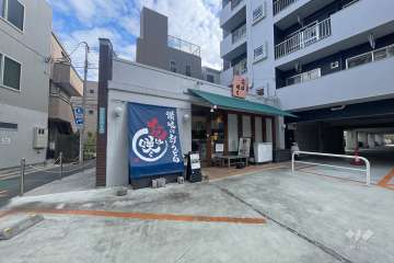 敷地内の店舗部分