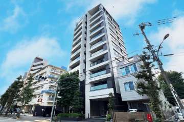 シティハウス中野中央の外観（北東側から）