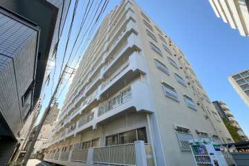 マンションヴィップ中野坂上の外観（北東側から）