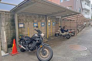 バイク置場