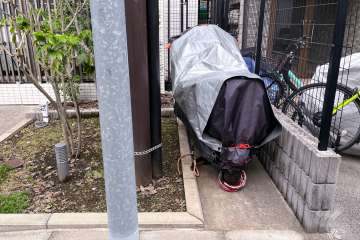 バイク置き場