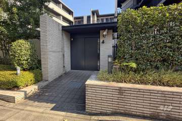 駐輪場の出入り口