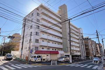 サニーコート東中野の外観（北東側から）