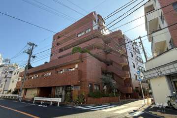 サンメゾン中野の外観（北西側から）