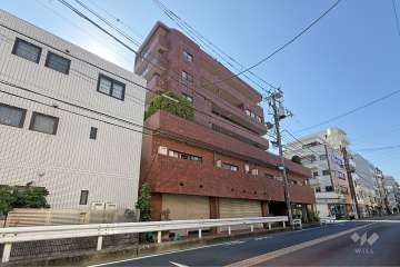 サンメゾン中野の外観（北東側から）