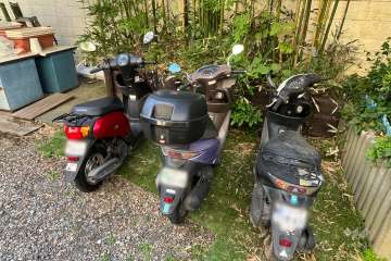 バイク置き場