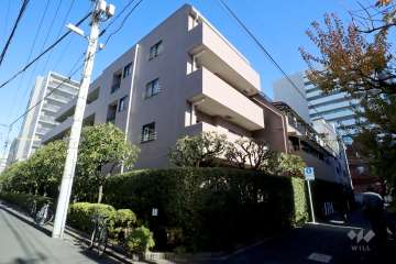 ファミール中野の外観(南西側から)