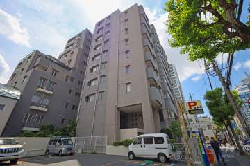 ヴェルビュ中野の外観（北東側から）
