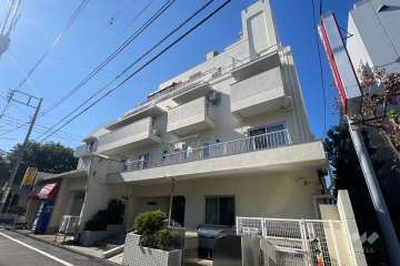 中野ハイム（中野3丁目）の外観（北東側から）