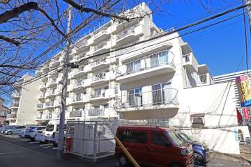 中野ハイムの外観（南東側から）