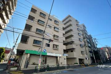 マートルコート東中野の外観（北東側から）