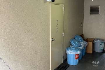 駐輪場の出入り口　