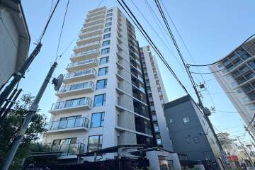 シティハウス笹塚レジデンスの外観（北側から）