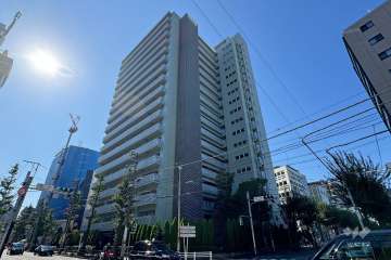 中野南台パークホームズの外観（北東側から）