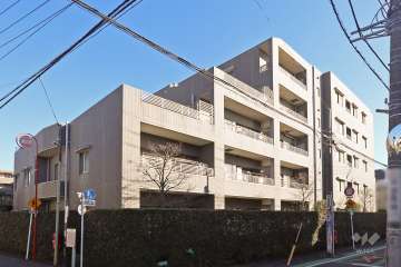 エクレールガーデン鷺ノ宮の外観（北西側から）