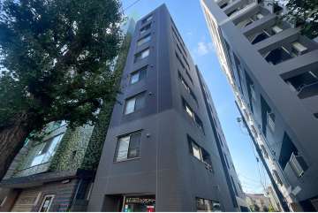 スパシエ新中野カステールの外観（北西側から）