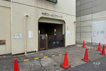 駐輪場・ゴミ置き場出入口