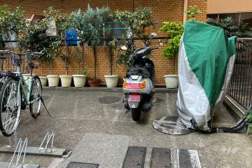 バイク置場