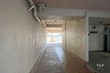 駐輪場の出入り口　