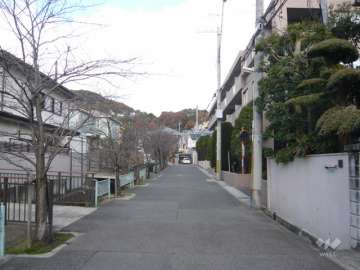 周辺の街並み。閑静な住宅街です。
