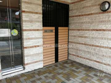 自転車置場、バイク置場出入り口