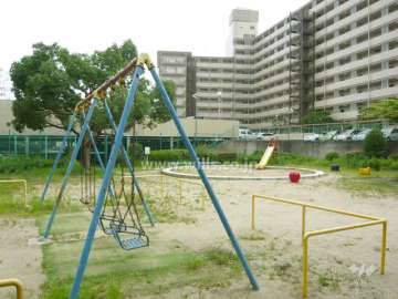 敷地に隣接した公園