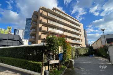 パークハイム中野坂上の外観（南西側から）