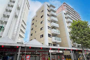 ハイファイフラットの外観（北西側から）