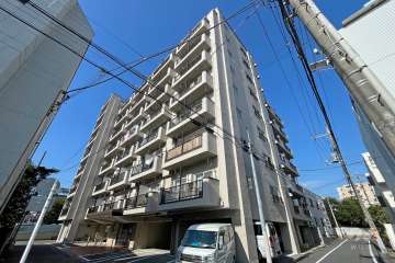 中野ハイツ（中野区）の外観（南東側から）