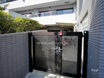 駐輪場の出入り口