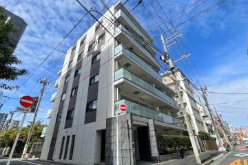 リコットハウス中野新橋の外観（南東側から）