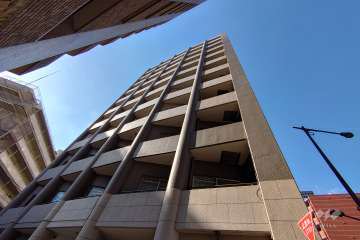 中銀第３目黒マンシオンの外観（南東側から）